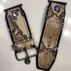 Spark*l  artisan Luxe Desert Snakeskin Sivella  size 2